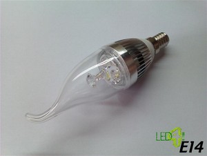 Lâmpada E14 com 3 LED's